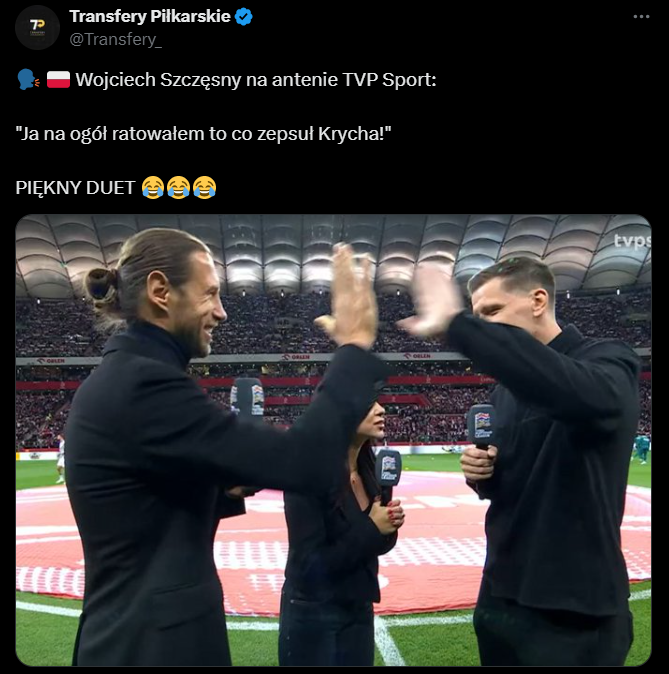 Tak Szczęsny ZAŻARTOWAŁ z Krychowiaka xD